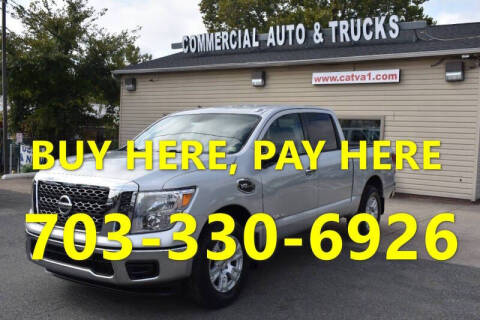 2017 Nissan Titan for sale at Commercial Auto & Trucks in Manassas VA