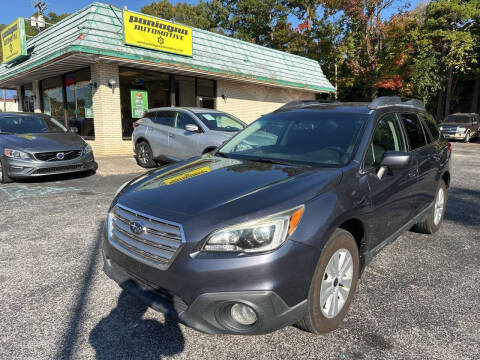 2015 Subaru Outback for sale at PANIAGUA AUTOMOTIVE in Chattanooga TN