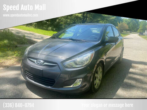 2012 Hyundai Accent for sale at Speed Auto Mall in Greensboro NC