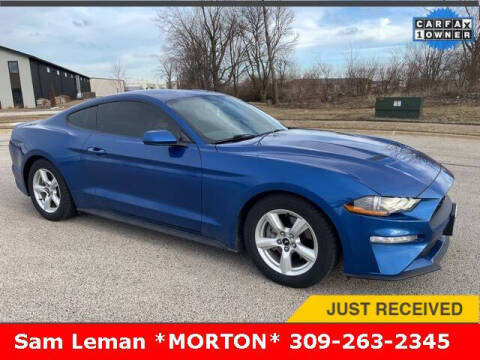 2018 Ford Mustang for sale at Sam Leman CDJRF Morton in Morton IL