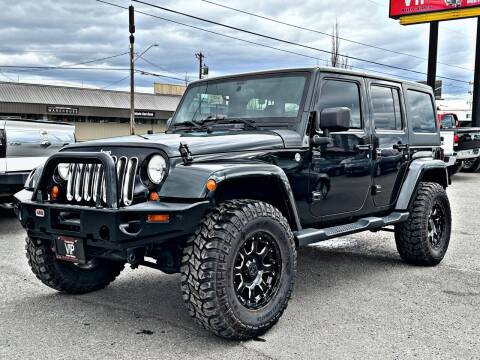 2012 Jeep Wrangler Unlimited for sale at Valley VIP Auto Sales LLC in Spokane Valley WA