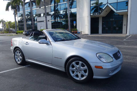 2001 Mercedes-Benz SLK for sale at SR Motorsport in Pompano Beach FL