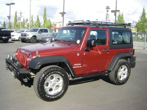 2013 Jeep Wrangler for sale at NORTHWEST AUTO SALES LLC in Anchorage AK