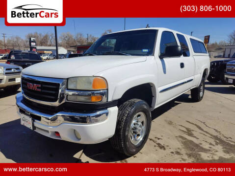 2006 GMC Sierra 2500HD for sale at Better Cars in Englewood CO