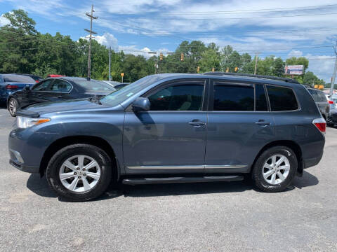 2012 Toyota Highlander for sale at JM AUTO SALES LLC in West Columbia SC