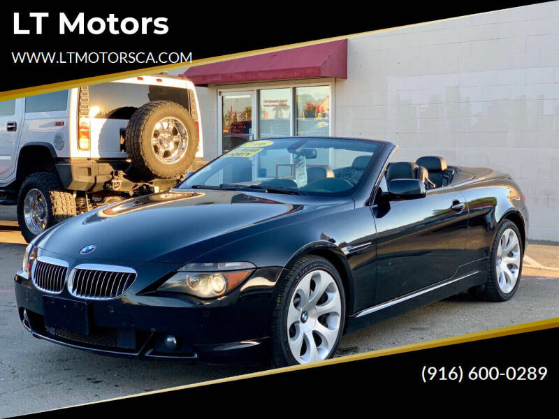 2006 BMW 6 Series for sale at LT Motors in Rancho Cordova CA