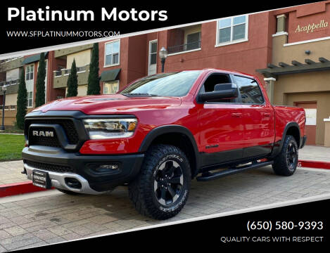 2020 RAM Ram Pickup 1500 for sale at Platinum Motors in San Bruno CA