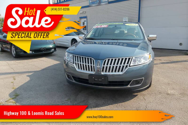 2011 Lincoln MKZ Hybrid for sale at Highway 100 & Loomis Road Sales in Franklin WI