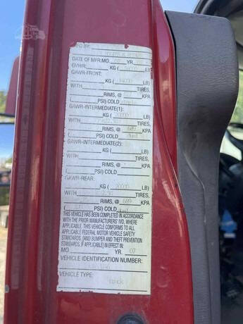 2008 International WorkStar 7600