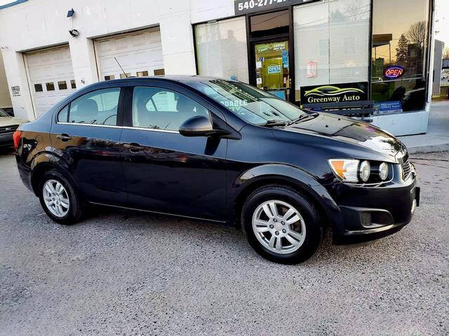2015 Chevrolet Sonic for sale at Greenway Auto LLC in Berryville VA