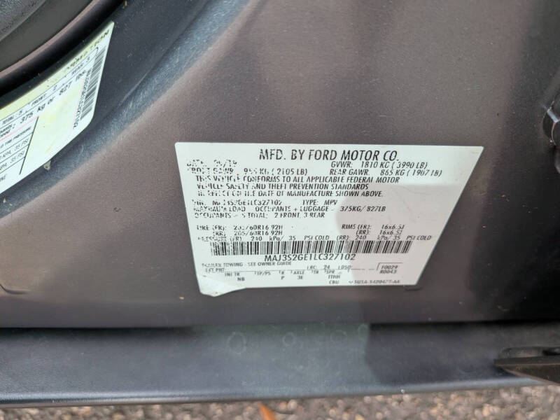 2020 Ford EcoSport SE