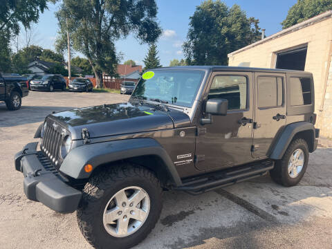 2018 Jeep Wrangler JK Unlimited for sale at PAPERLAND MOTORS in Green Bay WI