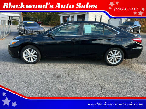 2015 Toyota Camry for sale at Blackwood's Auto Sales in Union SC