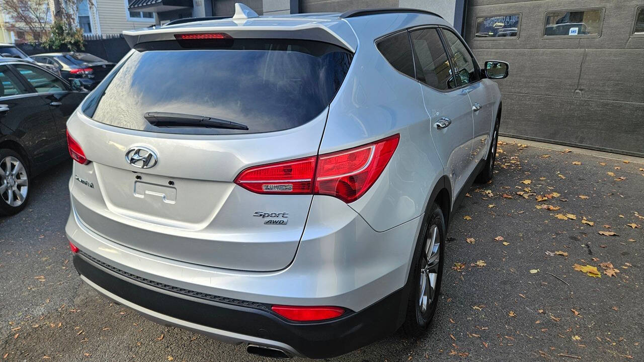 2015 Hyundai SANTA FE Sport for sale at RENOS AUTO SALES LLC in Waterbury, CT