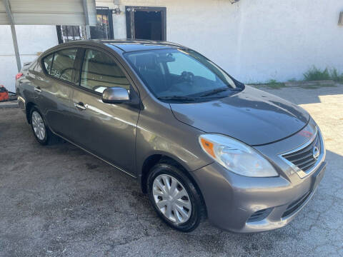 2014 Nissan Versa for sale at Quality Auto Group in San Antonio TX