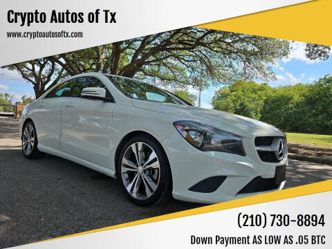 2014 Mercedes-Benz CLA for sale at Crypto Autos of Tx in San Antonio TX