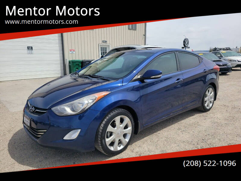 2013 Hyundai Elantra for sale at Mentor Motors in Idaho Falls ID