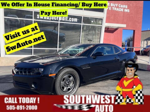 2013 Chevrolet Camaro for sale at SOUTHWEST AUTO in Albuquerque NM