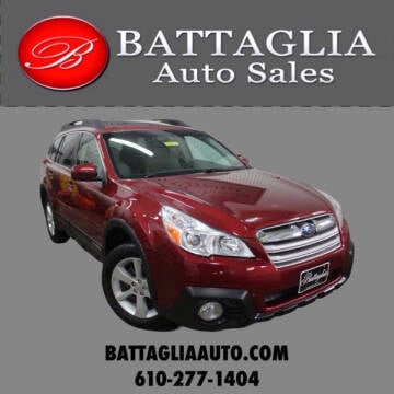 2013 Subaru Outback for sale at Battaglia Auto Sales in Plymouth Meeting PA