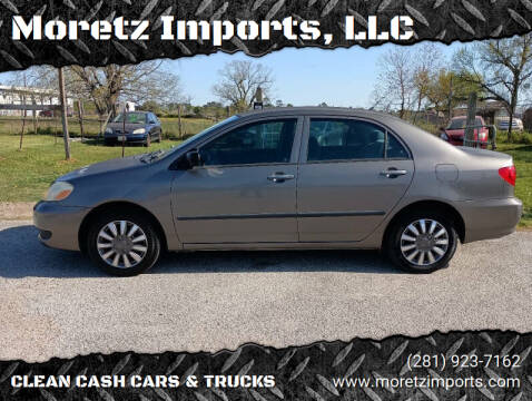 2007 Toyota Corolla for sale at Moretz Imports, LLC in Spring TX