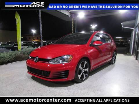 2015 Volkswagen Golf GTI for sale at Ace Motors Anaheim in Anaheim CA