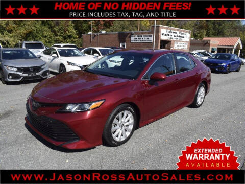 2020 Toyota Camry for sale at Jason Ross Auto Sales in Burlington NC