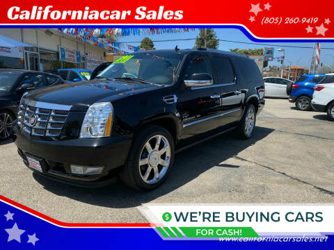 2011 Cadillac Escalade ESV for sale at Californiacar Sales in Santa Maria CA