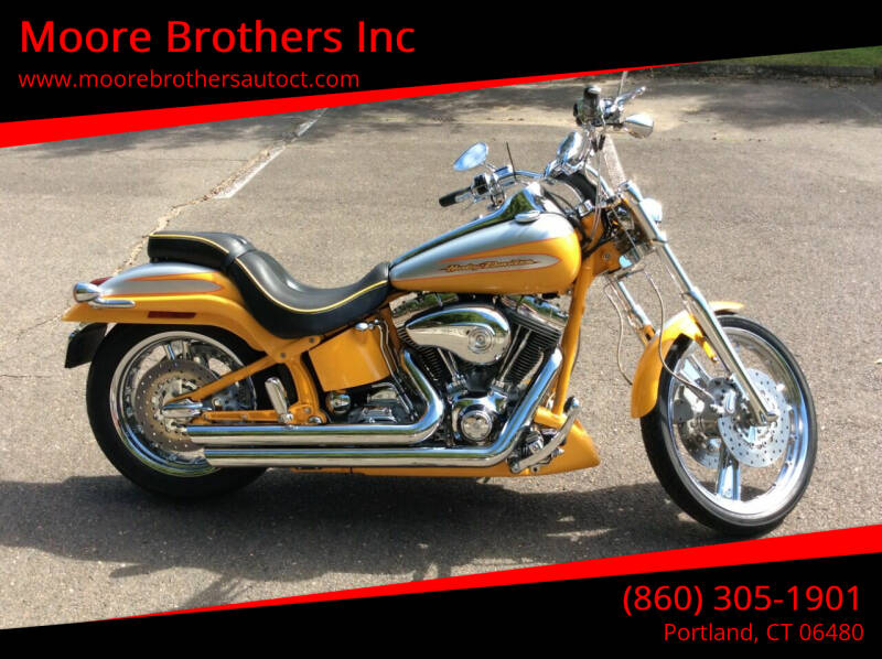 2004 Harley-Davidson Soft Tail CVO for sale at Moore Brothers Inc in Portland CT