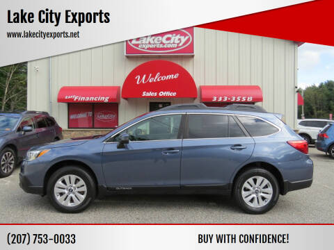 2017 Subaru Outback for sale at Lake City Exports in Auburn ME
