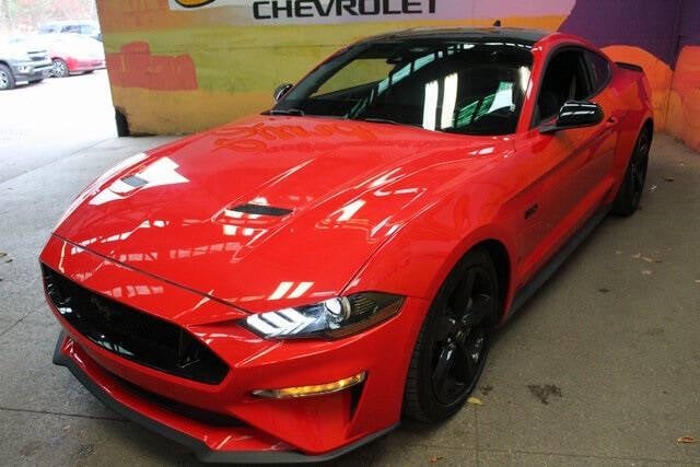 Used 2021 Ford Mustang GT with VIN 1FA6P8CF5M5100551 for sale in Grand Ledge, MI