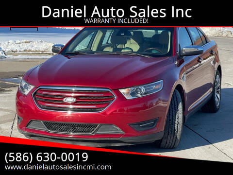 2018 Ford Taurus for sale at Daniel Auto Sales Inc in Clinton Township MI