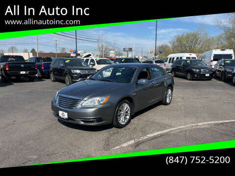 2011 Chrysler 200 for sale at All In Auto Inc in Palatine IL
