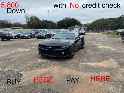 2013 Chevrolet Camaro for sale at First Choice Financial LLC in Semmes AL