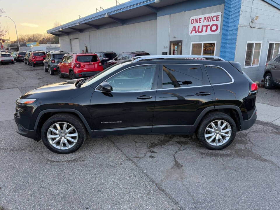 2016 Jeep Cherokee for sale at ONE PRICE AUTO in Mount Clemens, MI