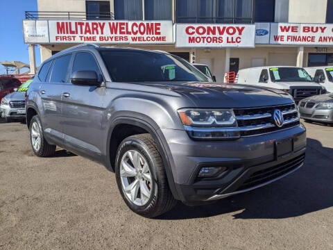 2018 Volkswagen Atlas for sale at Convoy Motors LLC in National City CA