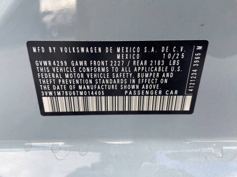 2026 Volkswagen Jetta GLI Autobahn