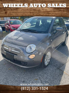 2012 FIAT 500 for sale at Wheels Auto Sales in Bloomington IN