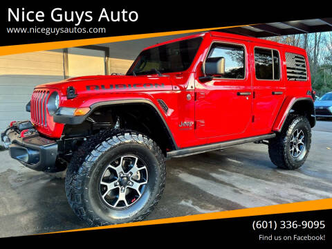 2018 Jeep Wrangler Unlimited for sale at Nice Guys Auto in Hattiesburg MS