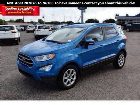 2019 Ford EcoSport for sale at POLLARD PRE-OWNED in Lubbock TX