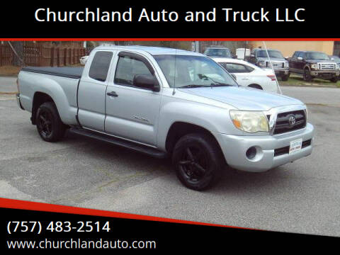2008 Toyota Tacoma for sale at Churchland Auto and Truck LLC in Portsmouth VA