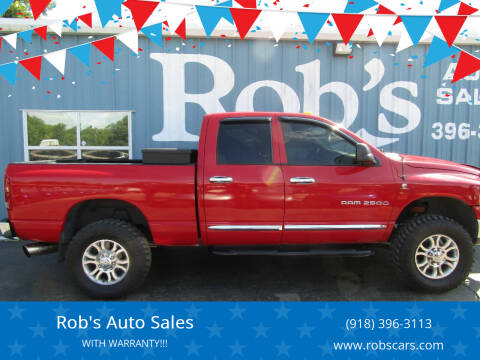2005 Dodge Ram Pickup 2500 for sale at Rob's Auto Sales - Robs Auto Sales in Skiatook OK