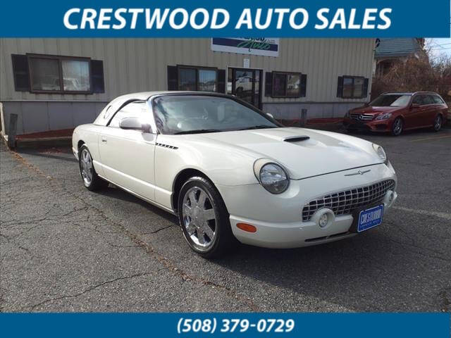 2002 Ford Thunderbird for sale at Crestwood Auto Sales in Swansea MA