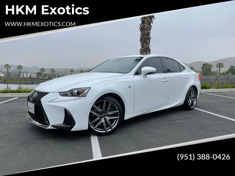 2020 Lexus IS 350 for sale at HKM Exotics in Corona CA