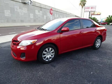 2011 Toyota Corolla for sale at DONNY MILLS AUTO SALES in Largo FL