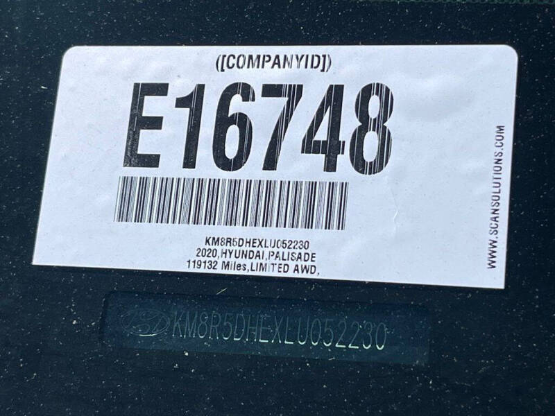 2020 Hyundai Palisade Limited