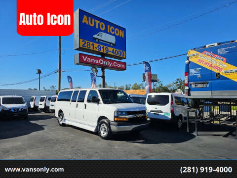 2019 Chevrolet Express for sale at Auto Icon in Houston TX