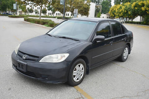 2005 Honda Civic for sale at VCB INTERNATIONAL BUSINESS in Van Nuys CA