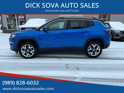 2021 Jeep Compass for sale at DICK SOVA AUTO SALES in Shepherd MI