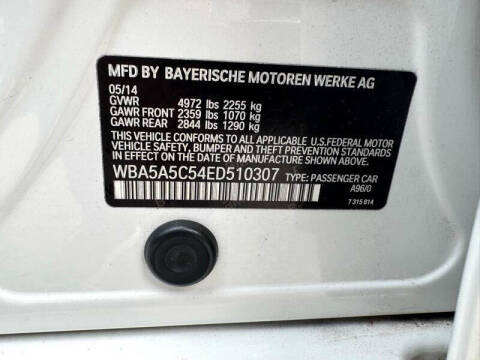 2014 BMW 5 Series 528i