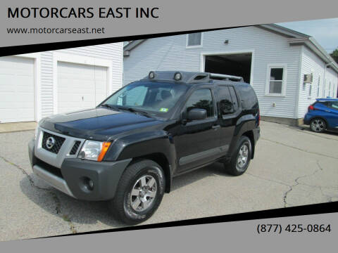 2013 Nissan Xterra for sale at MOTORCARS EAST INC in Derry NH